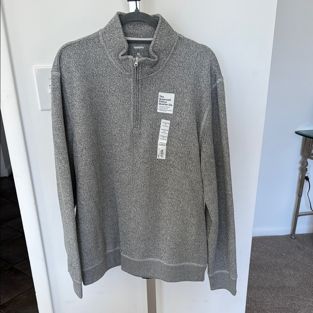 Sonoma Supersoft Fleece Quarterzip